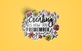 Creating Is How You Remember Yourself Vinyl Sticker