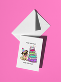 More Wrinkles, More Sprinkles Birthday Card